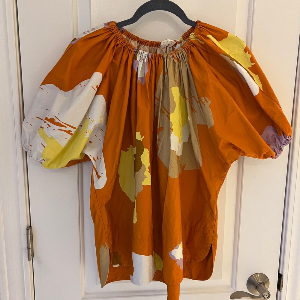 OUR SECOND NATURE FLORAL BLOUSE